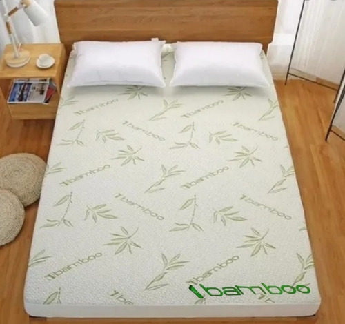 Funda Protector Cubrecolchon Impermeable Bamboo King Size