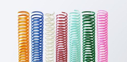 Imagen 5 de 7 de Espiral Rulo Encuadernacion A4 45 Mm 350-380 Hojas Pack X16