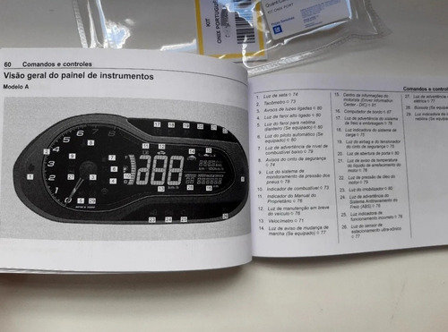 Manual Do Proprietário Do Gm Onix 2018/2019 Original