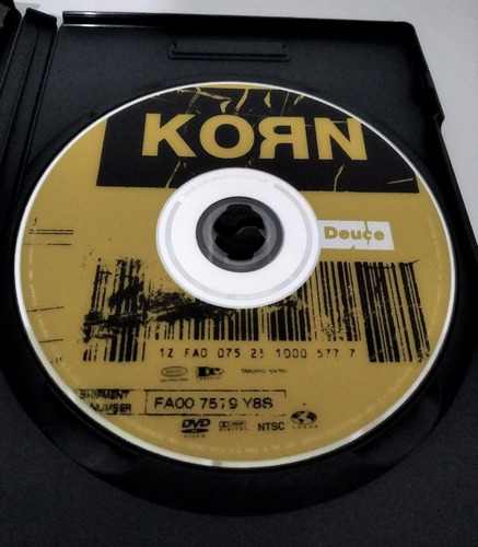 Dvd Korn Deuce Live - Nu Metal Rock - Lea Descripción (Usado)