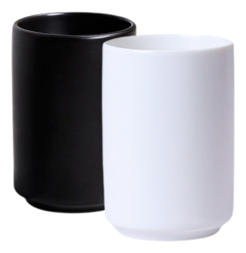 Tazas De Cerámica Para Enjuague Bucal Espresso Mugs, 2 Unida