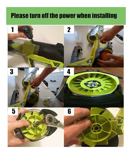 29437003/529437004/529437001 Blower Fan For 18 Volt Bl