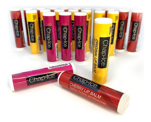 Bálsamo Protector Labial Chap Ice Importado Paspado Lip Balm