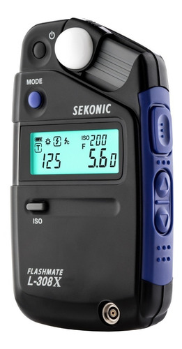 Imagen 9 de 9 de Fotometro Sekonic Flashimetro Luxometro L-308x P/ Flash Cine