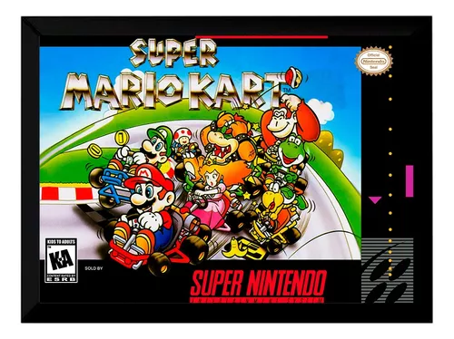 Conjunto quadros Super Mario A4