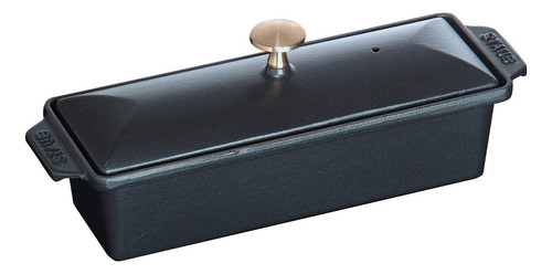 Staub Rizo Rectangular Grande De Hierro Fundido De 1,5-qt