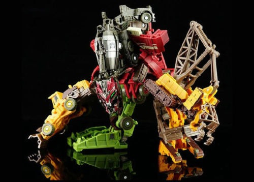 Transformer Devastator Combine 7 Robot Truck Car Action Figures Hasbro Kid Toy 