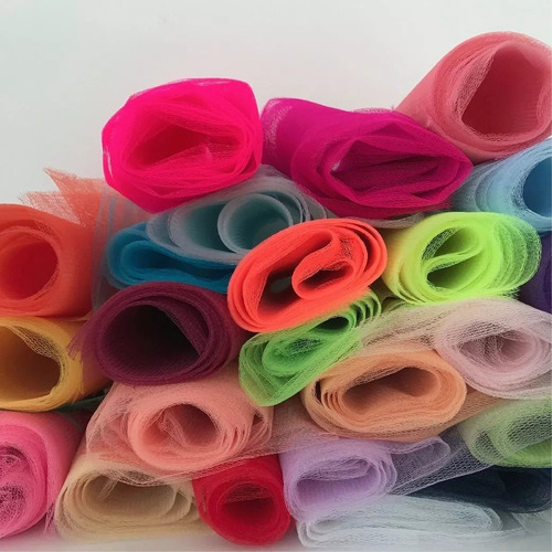 Imagen 4 de 7 de Con Envio - 10mts Tela Tul 1.40 Ancho Varios Colores