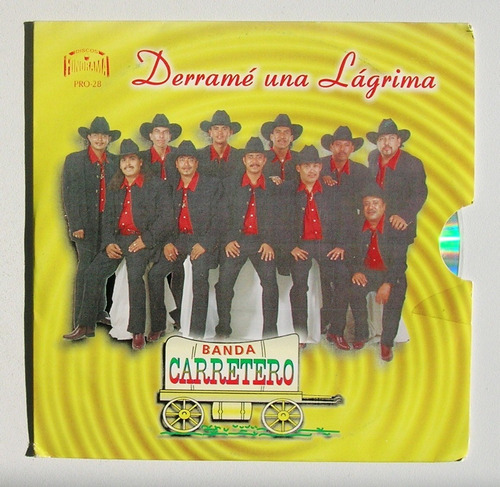 Banda Carretero Derrame Una Lagrima Cd Single Mexicano 