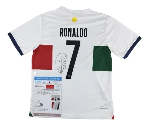 Camiseta firmada por cr7 hot sale