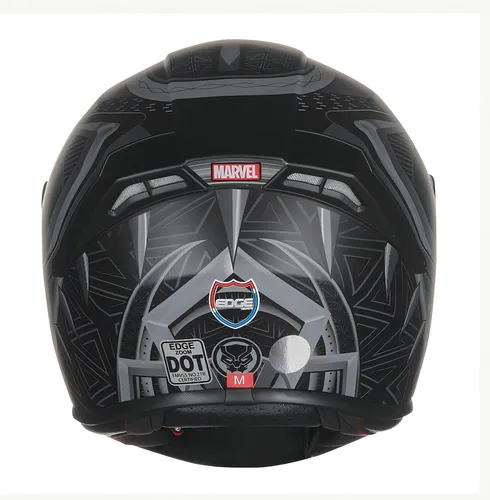 Casco black panther moto sale