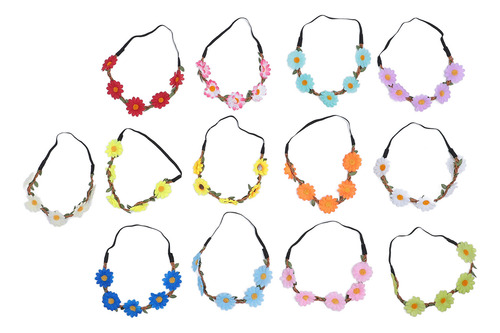 Diadema De Flores, 13 Unidades, Corona Multifuncional