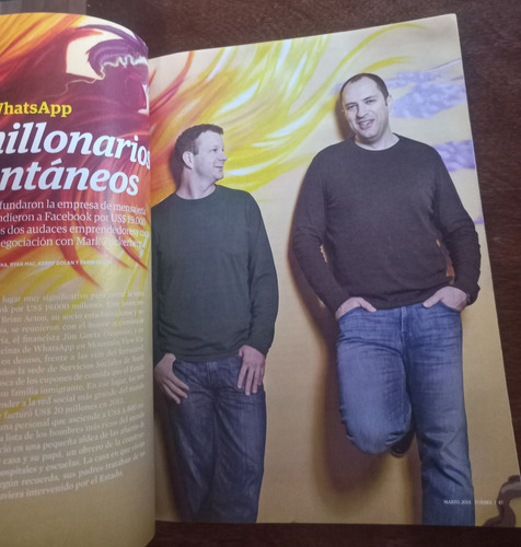 Revista Forbes N° 30 Marzo 2014 Jan Koum #fa (Usado)
