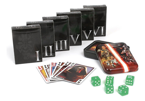 Juego De Cartas Star Wars Playing Card Collectors's Set