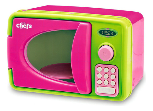 Microondas De Brinquedo Cozinha Forninho Infantil Rosa