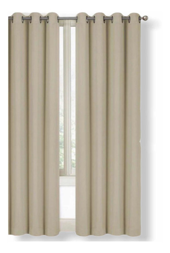 Cortinas Blackout 1.37 M Ancho X 2.13 M Largo En 1 Panel