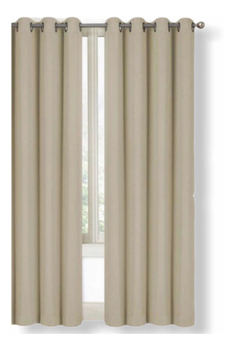 Cortinas Blackout 2.74 M X 2.13 M - 2 Paneles Alta Densidad