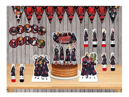 topo de bolo akatsuki para imprimir