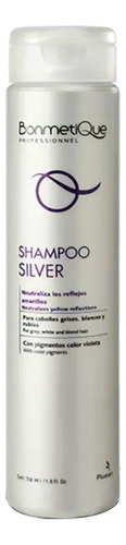 Bonmetique Shampoo Silver X 350ml - Desamarillador Violeta