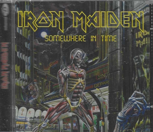 Cd Iron Maiden - Somewhere In Time - Enhanced Lacrado