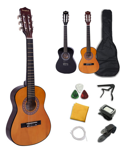 Rosefinch Guitarra Clasica 30  Acustica Para Niño 1 2 Tamaño