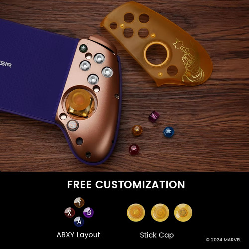 Gamesir G8 Plus Dorado Mando Bluetooth Android iPhone Switch