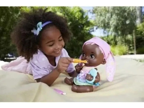 Muñeca Baby Garden Conejito Hora De Cepillar Los Dientes