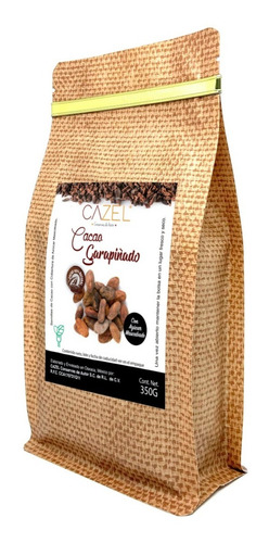 Semilla Grano De Cacao Garapiñado Azúcar Mascabado Oax 350g