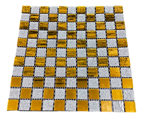 Mosaico Malla Vidrio Decorativo 30x30 Adhesivo T/espejo 25ts