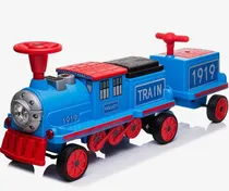Comprar Tren Thomas Y Sus Amigos Tren A Bateria 4 Ocupantes 3 Vagone