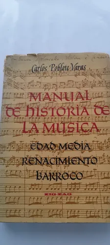 Manual De Historia De La Música Edad Media Renacimiento (Usado)