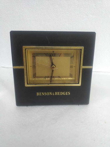 Reloj Escritorio Funcional Cigarros Benson Hedges 80s Taiwán