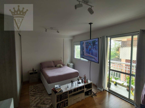 Studio Com 1 Dormitório À Venda, 32 M² Por R$ 300.531 - Panamby - São Paulo/sp - St0063