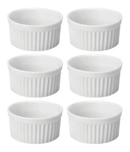 170 Ramequim Porcelana Para Buffet 100ml Restaurante Tigela