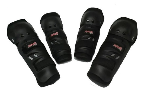Kit Rodilleras Coderas Moto Proteccion Bici Deportes Procter