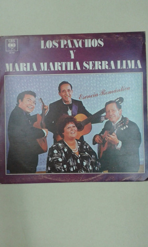 Lp Los Panchos Y Maria Martha Serra Lima (esencia Romantica)