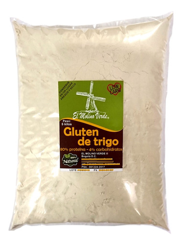 Gluten Vital De Trigo X 5 Kg - Kg a $43400