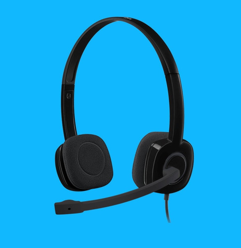 Imagen 2 de 6 de Auriculares Vincha Microfono Headset H151 Pc Ps4 Logitech