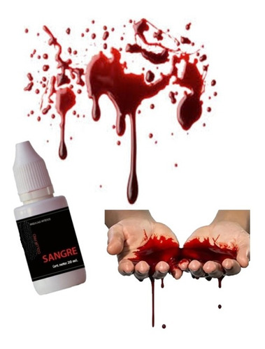 Sangre Artificial - Maquillaje Halloween -  