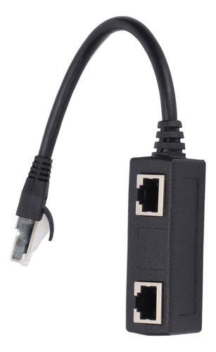 Divisor De Cable De Internet, Adaptador Rj45, 1 A 2 Puertos