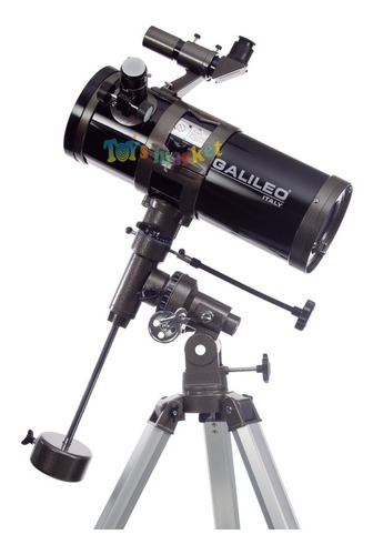 Imagen 1 de 10 de Telescopio Galileo Ecuatorial 1000x114 Reflector Aument 750x