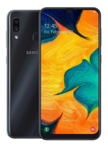 Samsung Galaxy A30 64gb 4gb Ram Doble Cam Refabricado Negro (Reacondicionado)