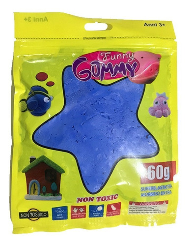 Pack 24 Masas Funny Gummy Goma Eva Slime / Lhua Store