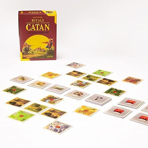 Juego De Cartas Rivals Catan 2 Jugadores Estrategia Inglés