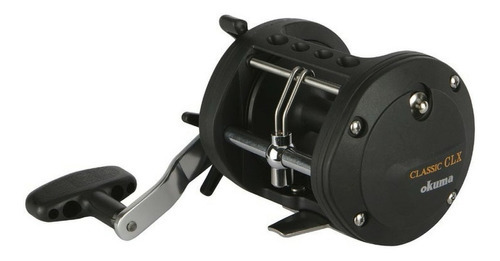 Reel Rotativo Okuma Classic Clx200 La - Mar Del Plata Color Negro