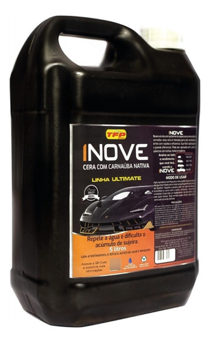 Cera Líquida Tfp Brasil Premium Carnaúba 005 De 5000ml