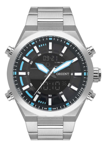 Relógio Orient Neo Sports Cronógrafo, Anadigi Mbssa051 Gasx