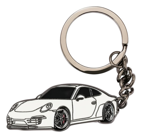For Porsche 911 Car Keychain, Metal Keyring For Porsche 911,