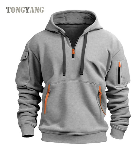 Sudadera De Trabajo Con Capucha Active Para Hombre, Sudadera