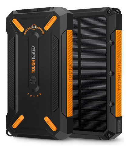 Cargador Portátil Solar 10000 Mah Powerbank Carga Rápida Cel
